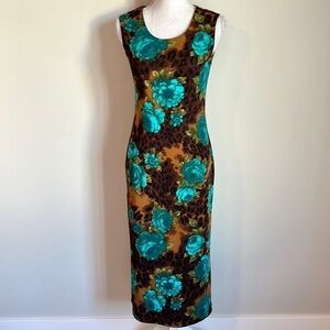 Vintage 90s/Y2K White Stag Dress